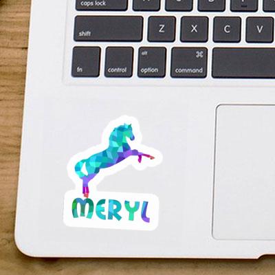 Meryl Autocollant Cheval Meryl Autocollant Cheval Image
