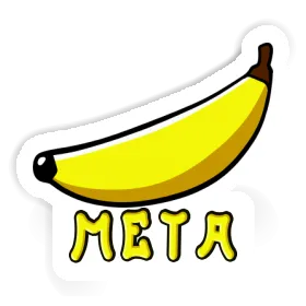 Autocollant Banane Meta Image