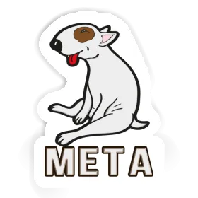 Bull Terrier Sticker Meta Image