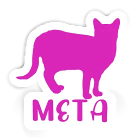 Autocollant Meta Chat Image