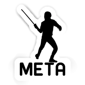Meta Sticker Fencer Image