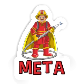 Autocollant Pompier Meta Image