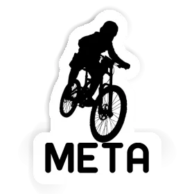 Meta Sticker Freeride Biker Image