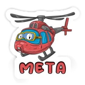 Sticker Hubschrauber Meta Image