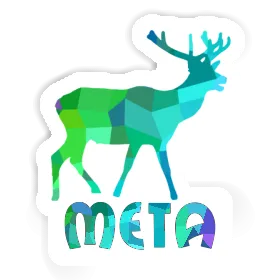 Cerf Autocollant Meta Image