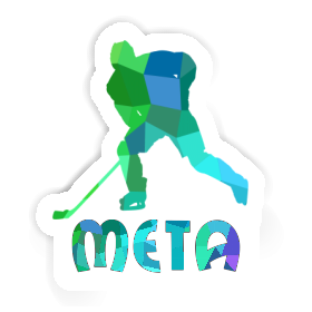 Meta Sticker Hockey Player Image
