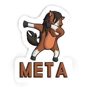 Sticker Meta Pferd Image