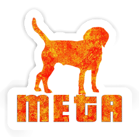 Sticker Meta Hund Image