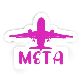 Jumbo-Jet Autocollant Meta Image