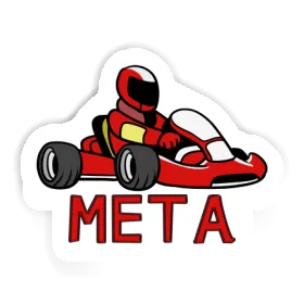 Meta Autocollant Kart Image