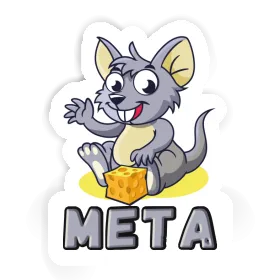 Meta Aufkleber Maus Image