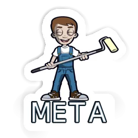 Autocollant Meta Peintre Image