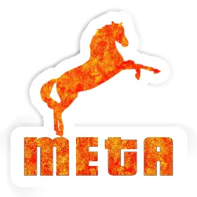 Meta Sticker Pferd Image