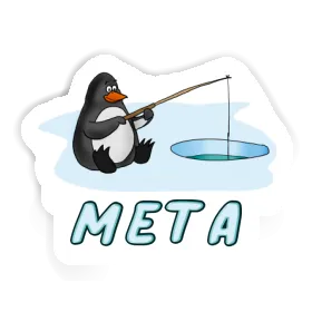 Meta Autocollant Pingouin Image