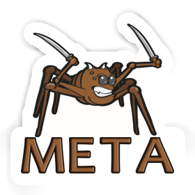 Sticker Meta Kampfspinne Image