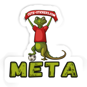 Autocollant Meta Lézard Image