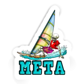 Aufkleber Meta Windsurfer Image