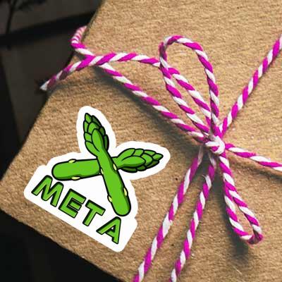 Sticker Asparagus Meta Gift package Image