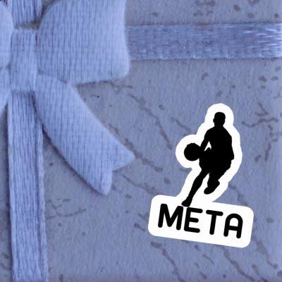 Meta Sticker Basketballspieler Notebook Meta Sticker Basketballspieler Gift package Image