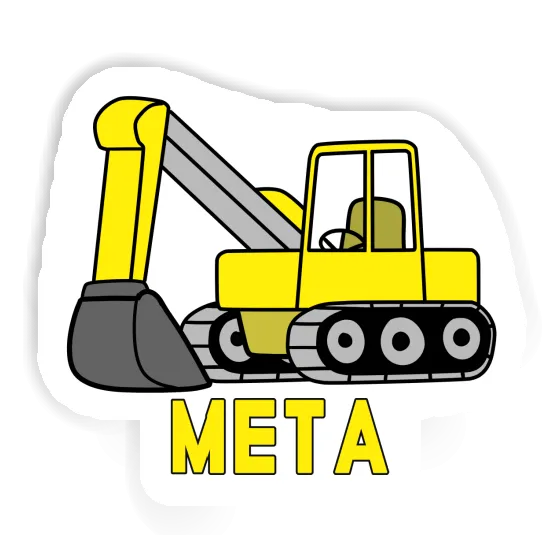 Meta Autocollant Pelleteuse Laptop Image
