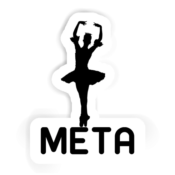 Meta Autocollant Ballerine Laptop Image