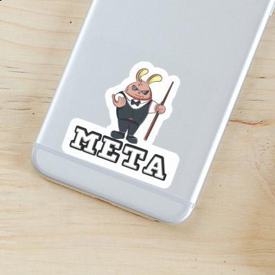 Autocollant Meta Joueur de billard Gift package Image