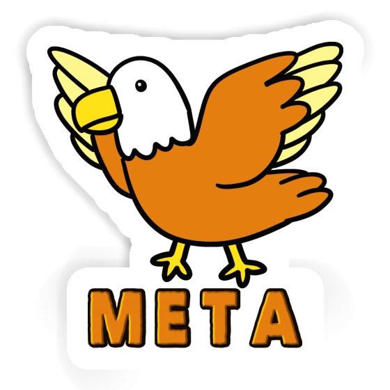 Aufkleber Vogel Meta Laptop Image