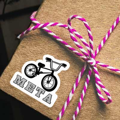 Aufkleber Meta BMX Notebook Image