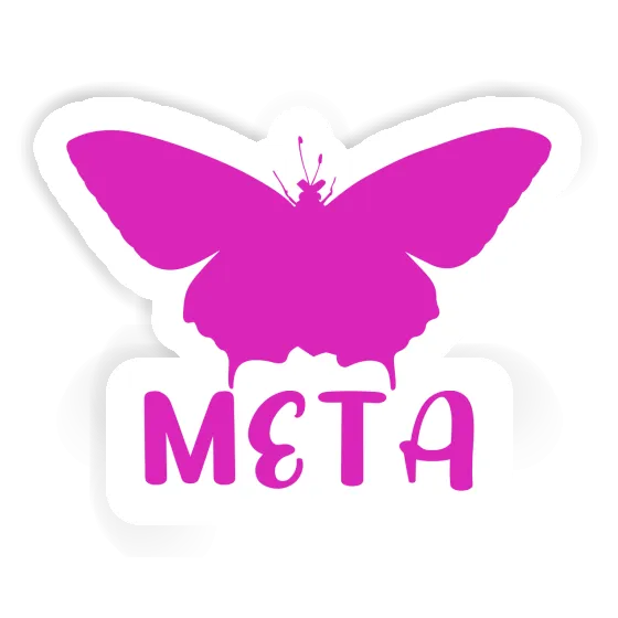 Butterfly Sticker Meta Gift package Image