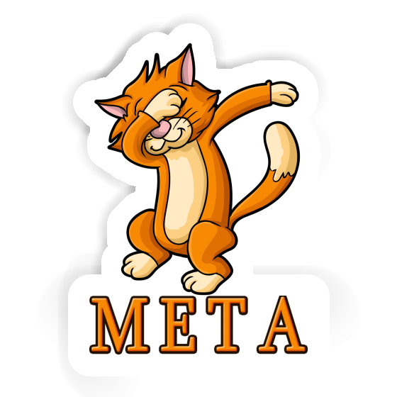 Sticker Dabbing Cat Meta Gift package Image