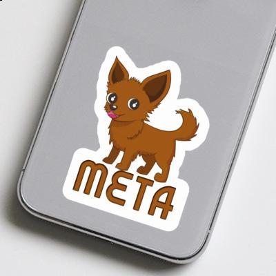Autocollant Meta Chihuahua Notebook Image