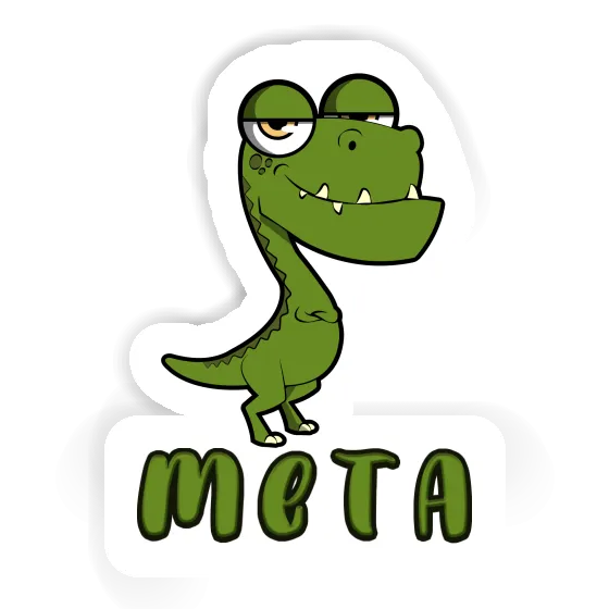Meta Autocollant Dinosaure Meta Autocollant Dinosaure Image