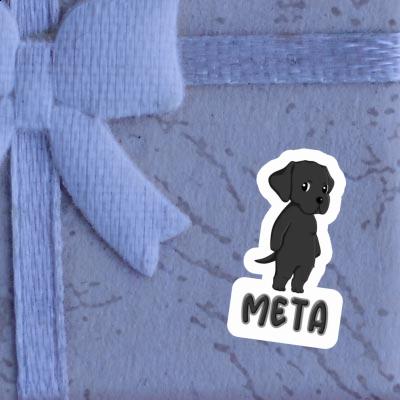 Labrador Retriever Sticker Meta Notebook Image