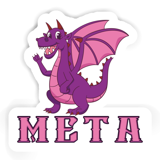 Dragon Autocollant Meta Notebook Dragon Autocollant Meta Gift package Image