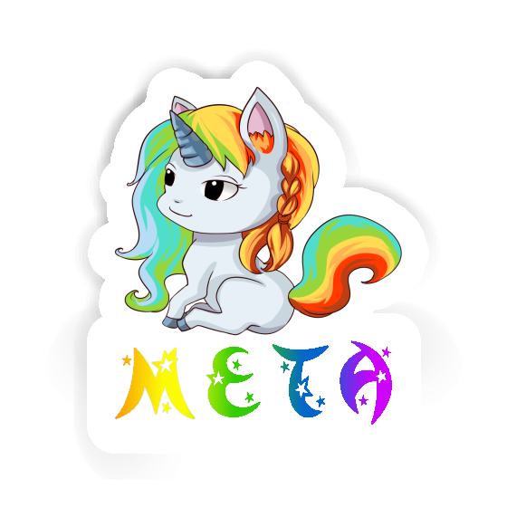 Meta Autocollant Licorne Meta Autocollant Licorne Image