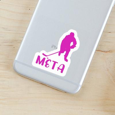 Meta Aufkleber Eishockeyspielerin Gift package Image
