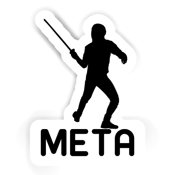 Autocollant Escrimeur Meta Gift package Image
