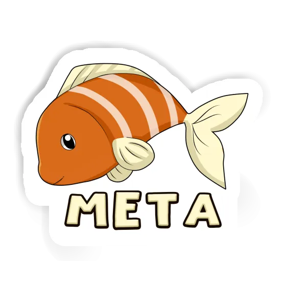 Autocollant Meta Poisson Autocollant Meta Poisson Image