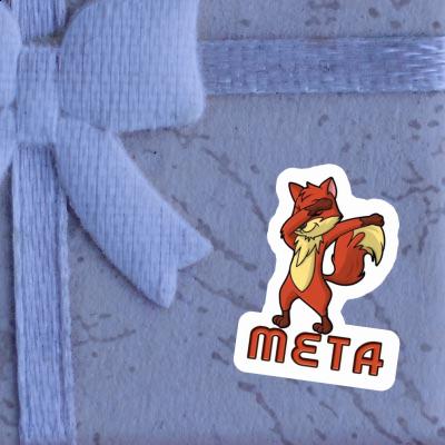 Meta Sticker Dabbing Fox Image
