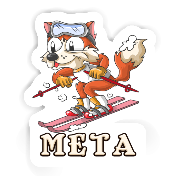 Skifahrer Sticker Meta Notebook Skifahrer Sticker Meta Gift package Image