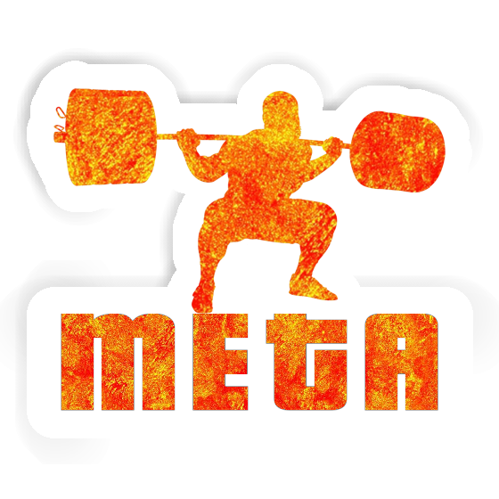 Meta Sticker Gewichtheber Laptop Meta Sticker Gewichtheber Laptop Image