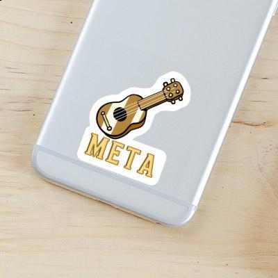 Meta Autocollant Guitare Notebook Meta Autocollant Guitare Notebook Image