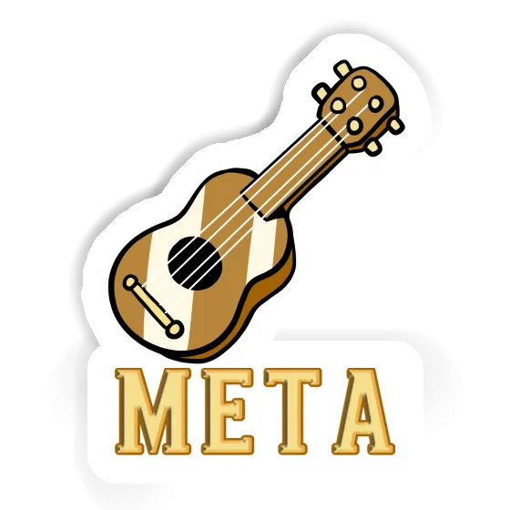 Meta Autocollant Guitare Notebook Meta Autocollant Guitare Gift package Image