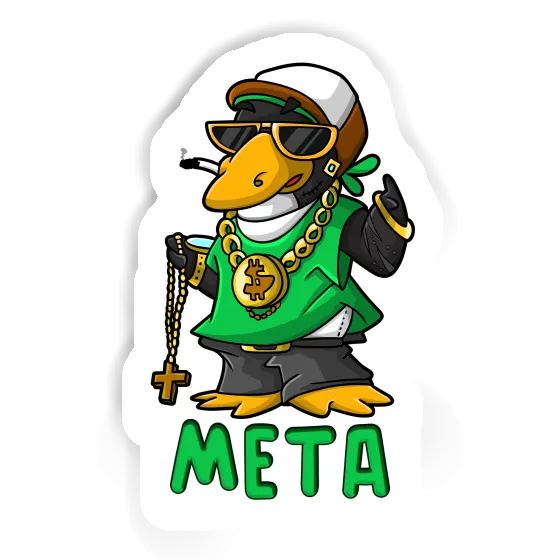 Autocollant Meta Pingouin Gift package Image