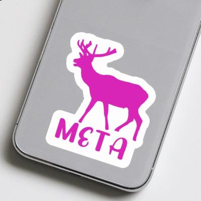 Cerf Autocollant Meta Laptop Image
