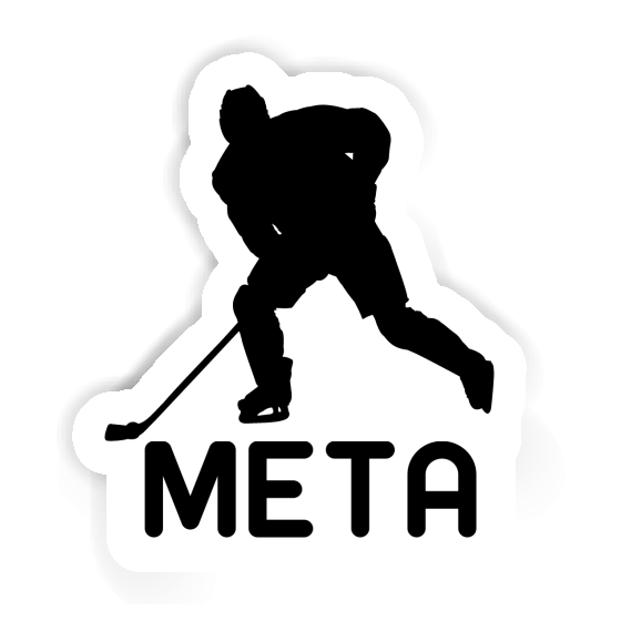 Joueur de hockey Autocollant Meta Gift package Image