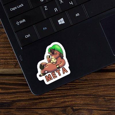 Pferd Sticker Meta Notebook Image