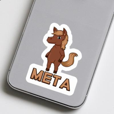 Meta Sticker Horse Notebook Image