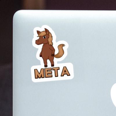 Meta Sticker Horse Laptop Image