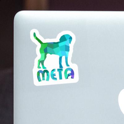 Meta Autocollant Chien Notebook Meta Autocollant Chien Notebook Image